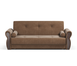 Диван-кровать прямой Делюкс книжка, велюр