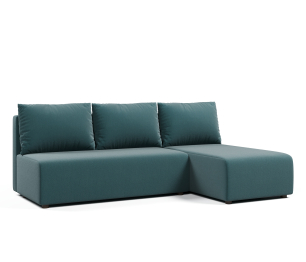 Угловой диван-кровать Каир (Комо, Крит), велюр