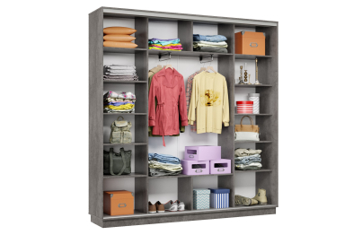 Шкаф-купе Премьер Лайт 33 (11;11;11) трехдверный