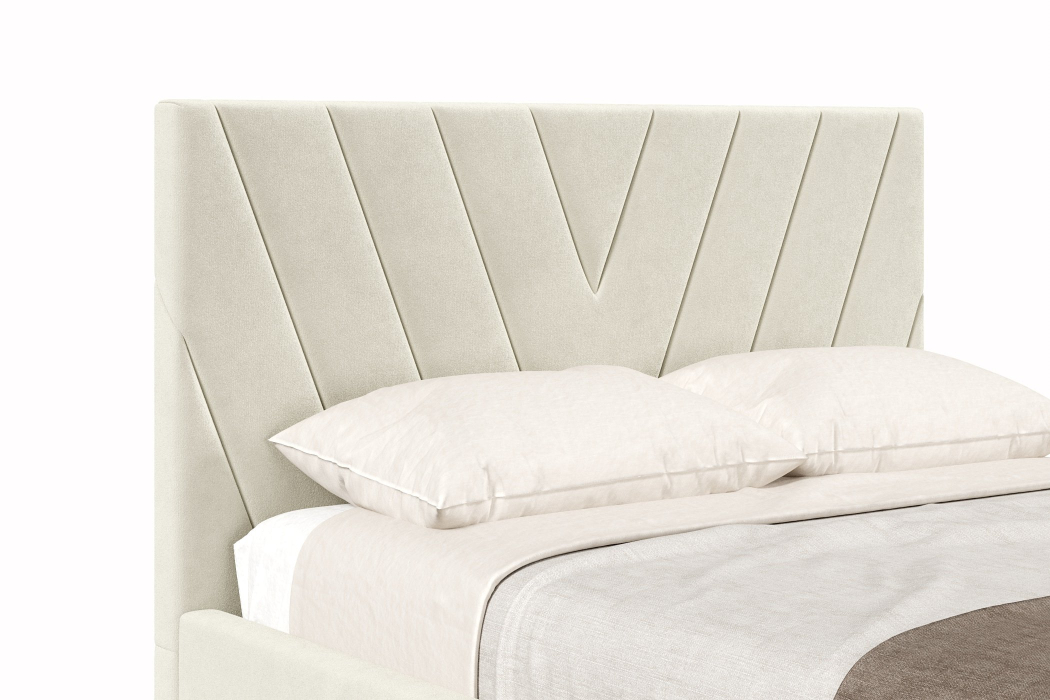 Мягкая кровать, Кровать Палермо 1200, велюр