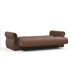 Диван-кровать прямой Делюкс книжка, рогожка