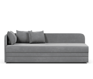 Диван прямой Ава 3 нераскладной,велюр