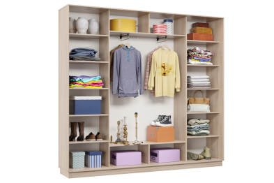 Шкаф-купе Премьер Лайт 57 (08;05;08) трехдверный