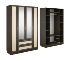 Шкафы распашные, Шкаф ШК-4/5