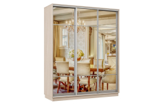 Шкафы-купе 3-х дверные, Шкаф-купе Премьер Лайт 31 (11;11;11) трехдверный