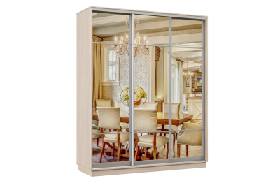 Шкаф-купе Премьер Лайт 31 (11;11;11) трехдверный