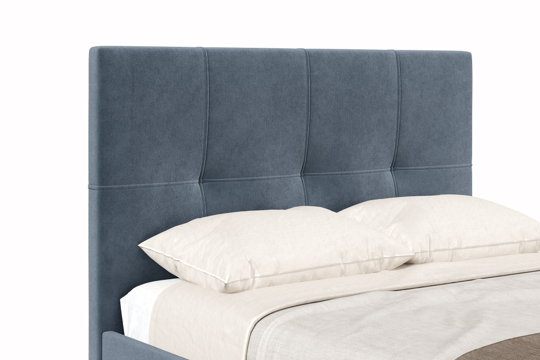 Мягкая кровать, Кровать Марсель 1200, велюр