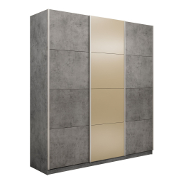 Шкаф-купе Прайм 3-х дверный Стекла фисташка/ДСП/Доводчики 210х57х230