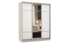 Шкафы-купе, Шкаф-купе Премьер Лайт 21 (08;11;08) трехдверный
