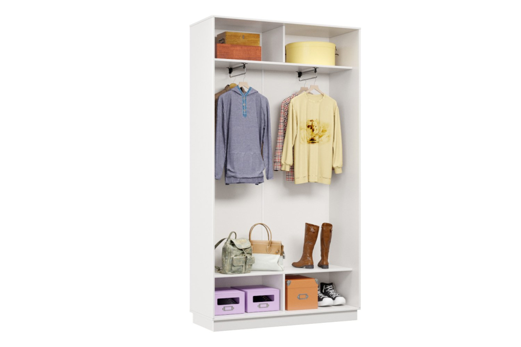 Шкафы-купе, Шкаф-купе Премьер 05 (16;16) двухдверный