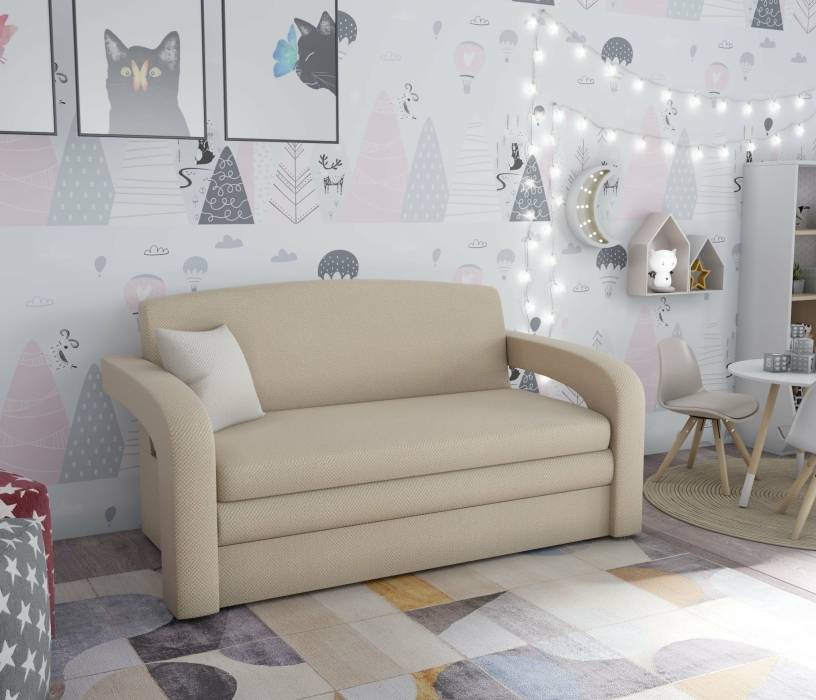 Диваны прямые, Диван-кровать выкатной Кармен ,велюр