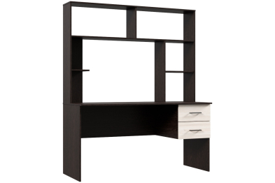 Стол письменный 04 с надстройкой