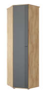 Угловые шкафы, Шкаф угловой Эмилия ЭЛ-14К глухой