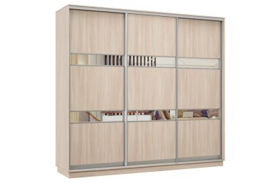 Шкаф-купе Премьер 59 (15;15;15) трёхдверный