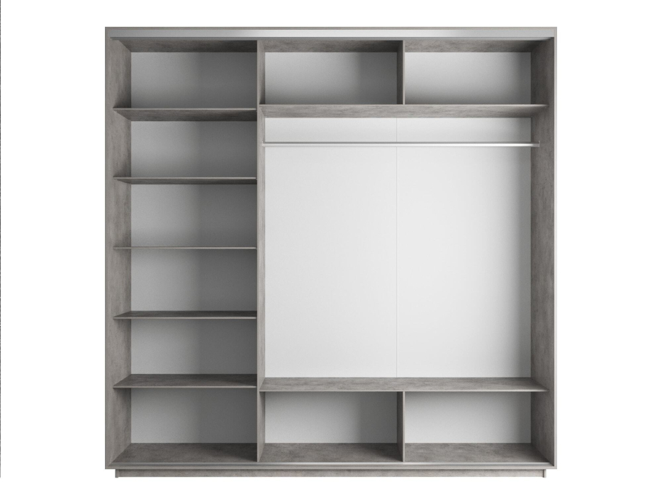 Шкафы-купе 3-х дверные, Шкаф-купе Экспресс 3-х дверный Фотопечать Шелк Стекла 180х60х220