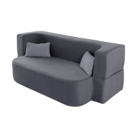 Детские диваны, Бескаркасный диван-кровать "Дадли ЛАЙТ" 1950*1050мм. велюр