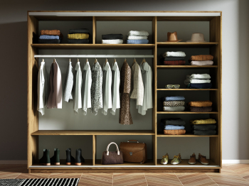 Шкаф-купе Экспресс 3-х дверный Фотопечать Квадрат Стекла 240х60х240