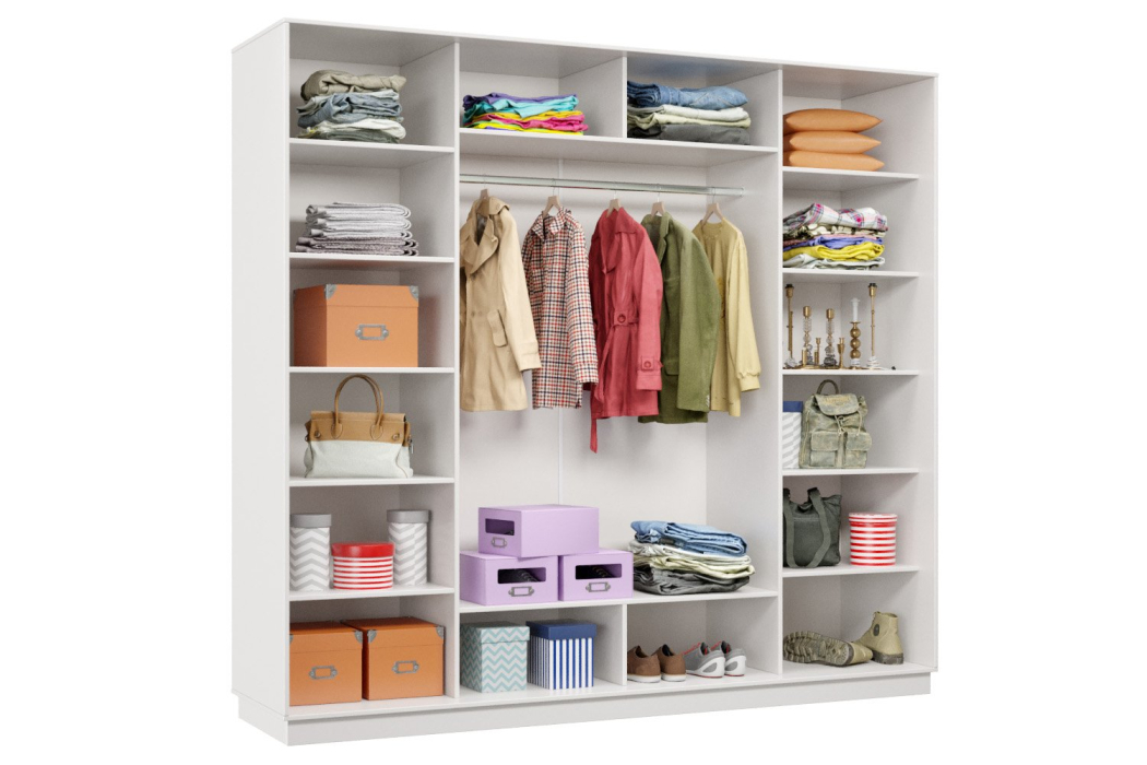 Шкафы-купе 3-х дверные, Шкаф-купе Премьер 60 (11ЗБ;11ЗБ;11ЗБ) фасады зеркало бронза/трёхдверный/Профиль чёрный муар