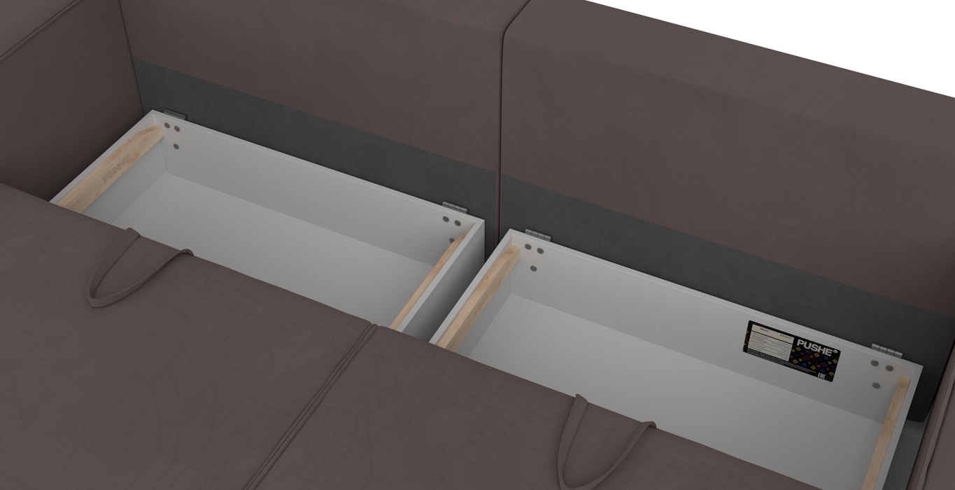 Дизайнерские диваны для гостиной, Диван-кровать Детройт