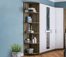 Открытые, Стеллаж торцевой Илона (Прованс) СБ-2668