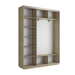 Шкаф-купе Экспресс 3-х дверный Фотопечать Шары Стекла 180х45х240