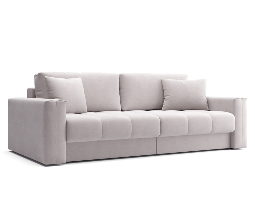 Диваны кровати со спальным местом, Диван прямой Кастел, Велюр