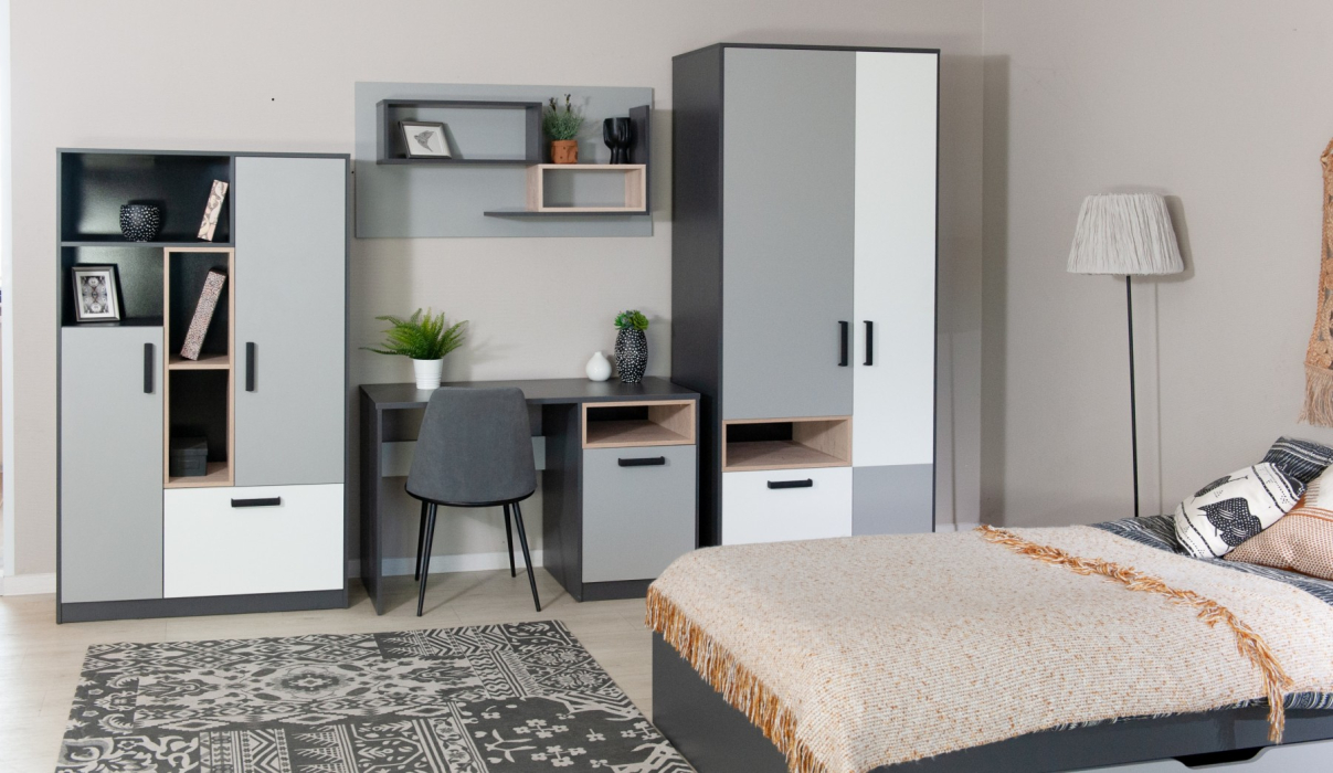 Квадро, антрацит, шиншилла, белый